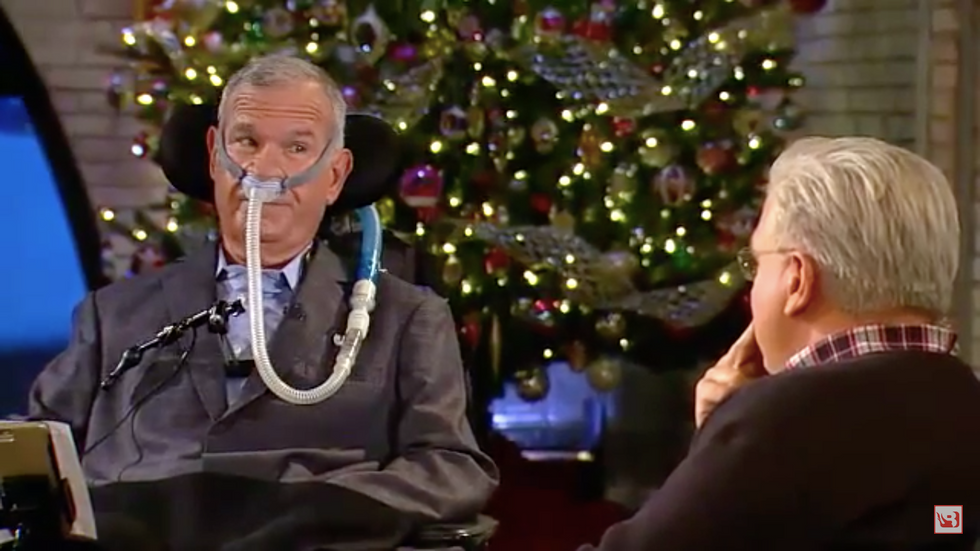 Man Battling ALS Tells Glenn Beck Why He'd Rather Live With the Devastating Disease Than Return to a Life Without It