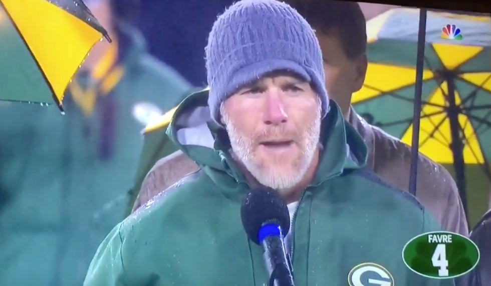 Watch as Brett Favre Has One More Memorable Night With Green Bay Packers — Then Relive His Top 10 Moments