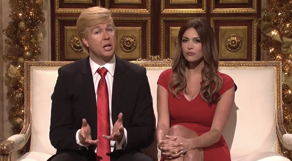 SNL's Donald Trump Reveals Naughty and Nice List — And Hillary Clinton Isn't Where You'd Think