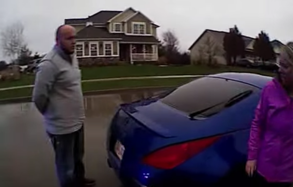 She Was Visibly Terrified as Police 'Handcuffed' Her Boyfriend. In a Matter of Seconds, Her Fear Turned Into Elation.