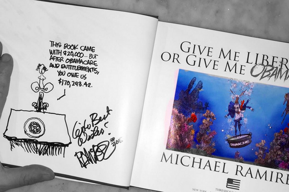 Pulitzer Prize-Winning Cartoonist Has Stinging Message for Obama White House: ‘The One Word They Seem to be Unaware Of…’