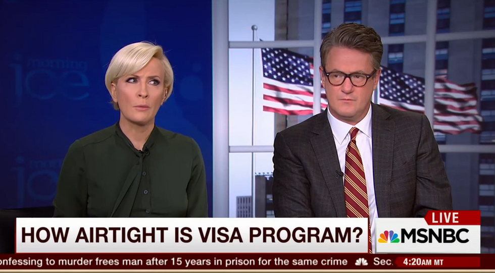 Liberal MSNBC Host Challenges Panel to Offer Idea Better Than Donald Trump’s to Fix Flawed Visa Program Following FBI’s ‘Disturbing’ Revelation