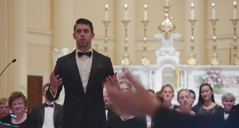 Baltimore Ravens Kicker Shows Off Surprising Talent at Christmas Charity Concert