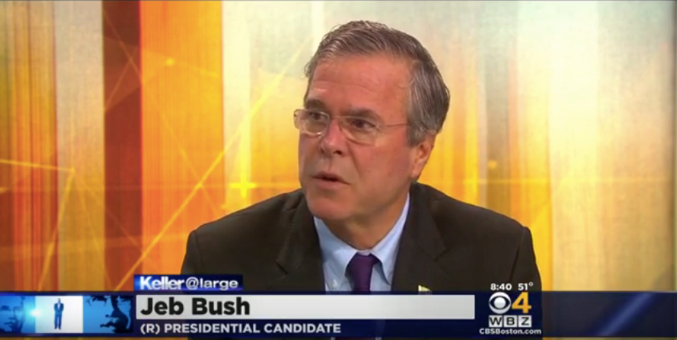Here's Who Jeb Bush Says Will Be the Next President If Trump Secures GOP Nomination