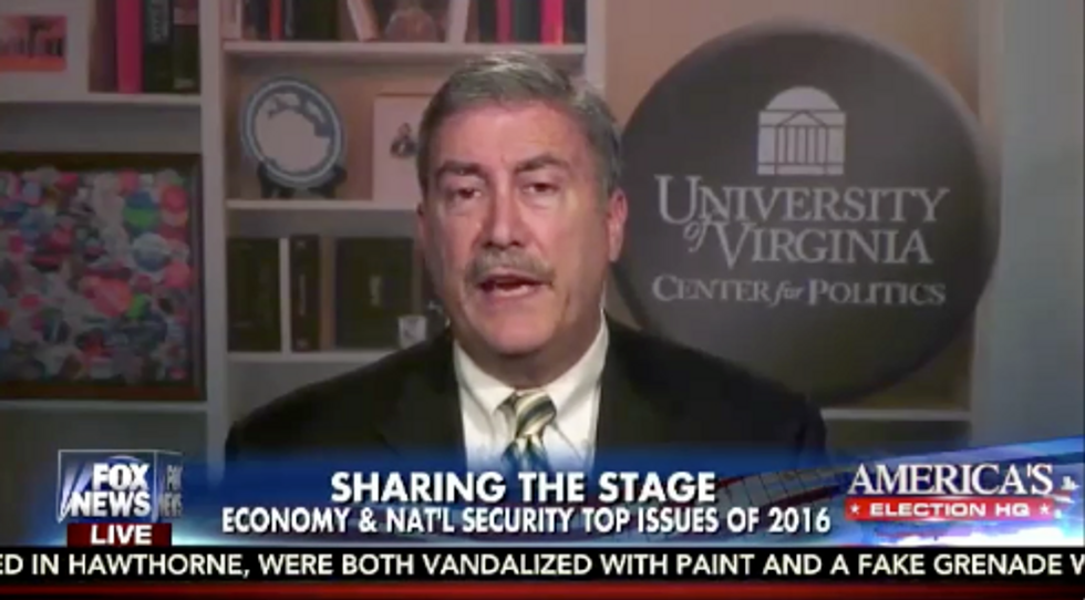 As Foreign Policy Dominates 2016 Election, Larry Sabato Explains It Bodes Well for Republicans
