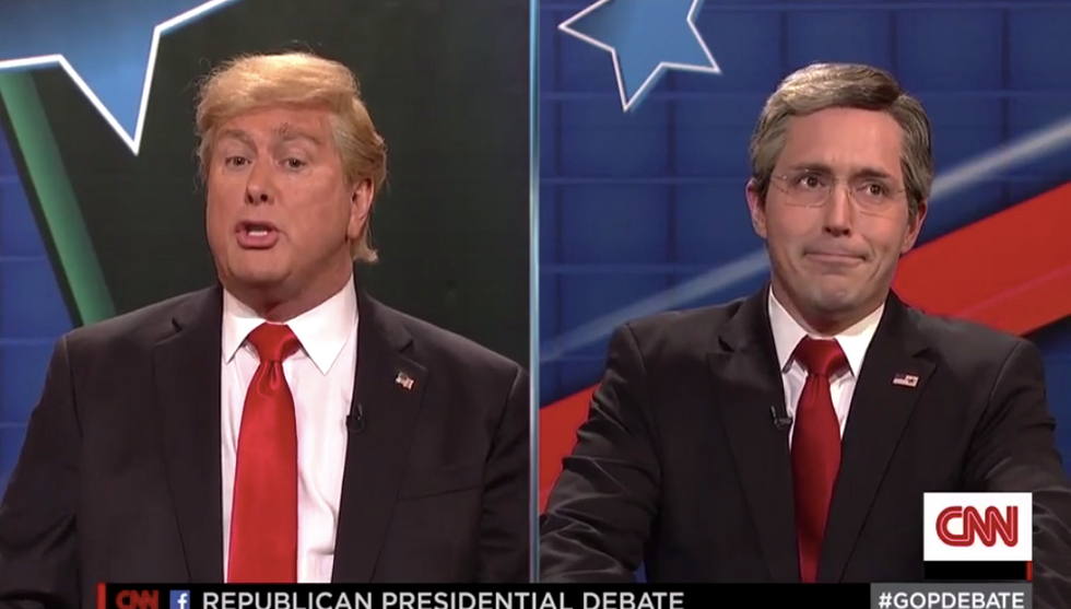SNL' Parodies GOP Presidential Debate in Cold Open