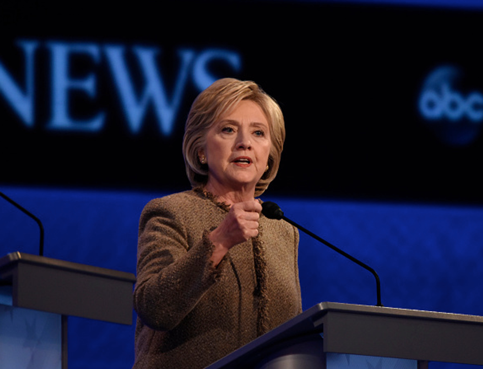 Hillary Clinton Touts Overthrow of Gadhafi, but Doesn't Mention That Clinton Foundation Donors Did Big Business in Tyrant's Libya