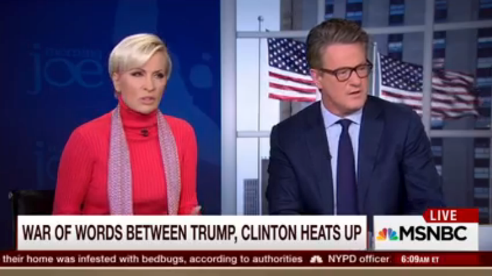 Liberal MSNBC Co-Host 'Completely Perplexed' as to Why Hillary Clinton Would Meet Trump's 'Lie' With Her Own 'Lie