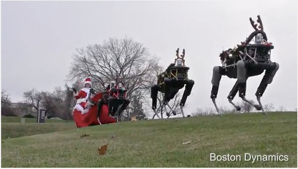 Some People Are Freaking Out Over Google’s Creepy Robot Reindeer