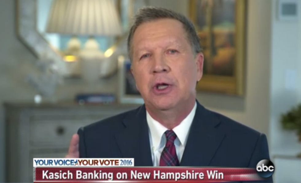 John Kasich Says Donald Trump Could be a 'Unifier' As 'He's Toned Down the Rhetoric