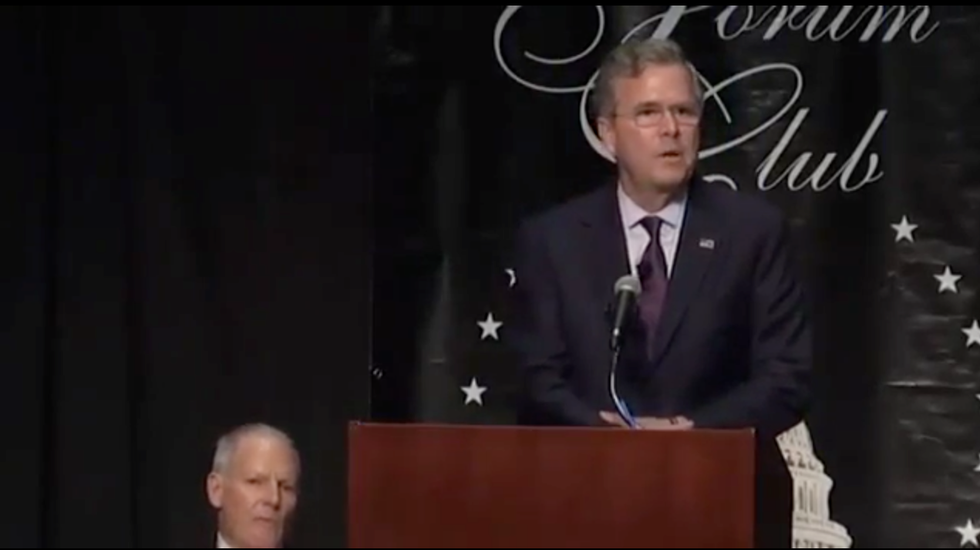 Jeb Bush Challenges Donald Trump to a One-on-One Debate: 'Any Time, Any Place