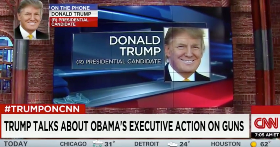 Donald Trump's Big Second Amendment Prediction Ahead of Obama’s 'Guns in America' Town Hall, Executive Actions