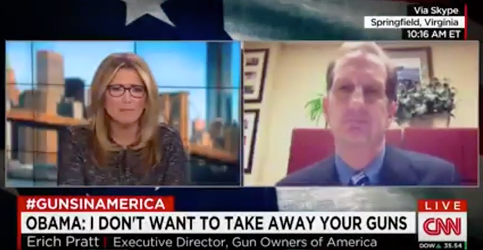 Things Turn Tense When CNN Anchor Throws Out Claim on Obama Executive Orders, but Doesn't Want to Let Pro-Gun Guest Respond