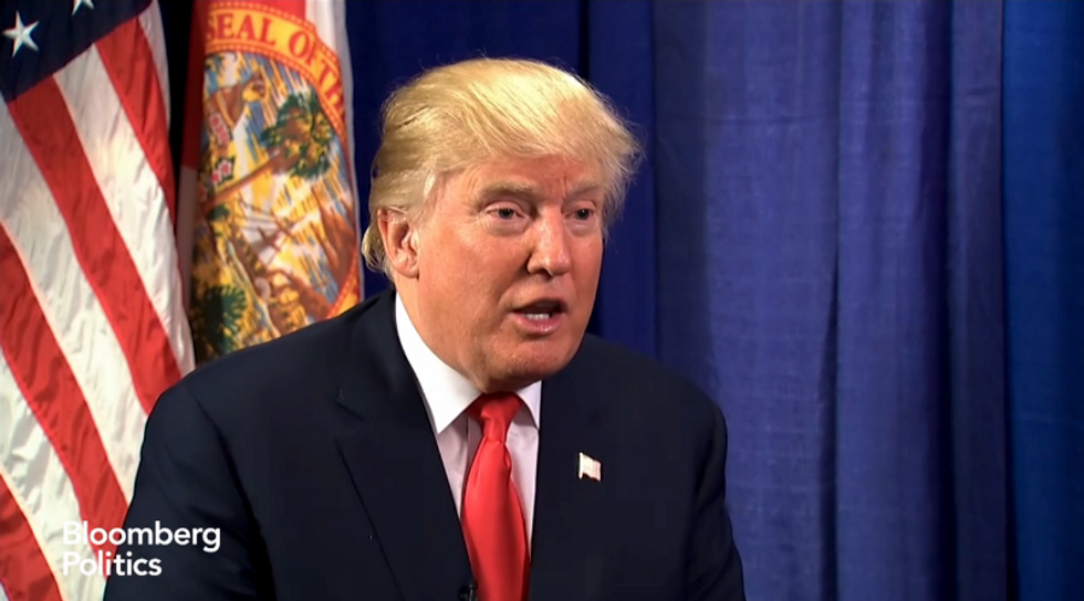 Donald Trump Claims That His Political Uprising Is Larger Than Ronald Reagan's