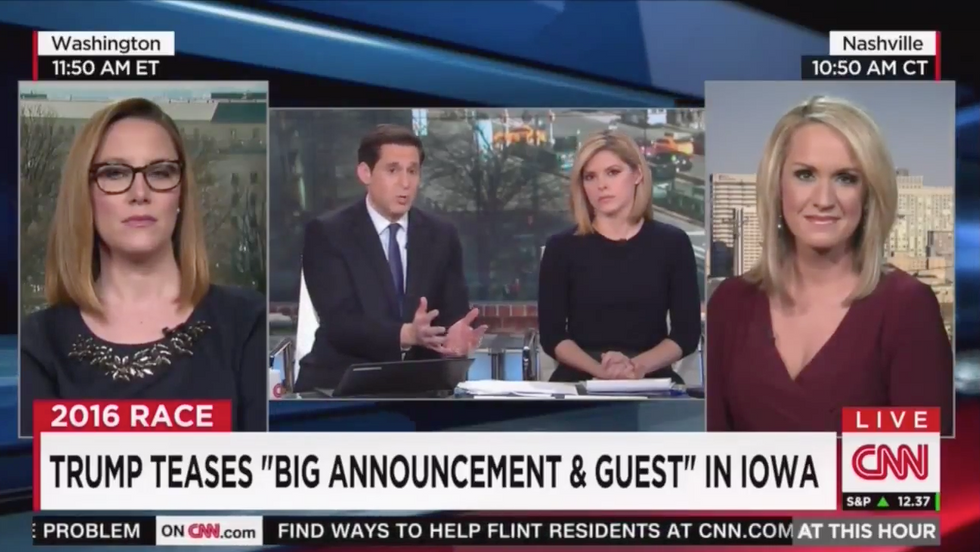 Ahead of Trump Announcement, S.E. Cupp Wonders 'Why Sarah Palin Wants Hillary Clinton to Win So Badly