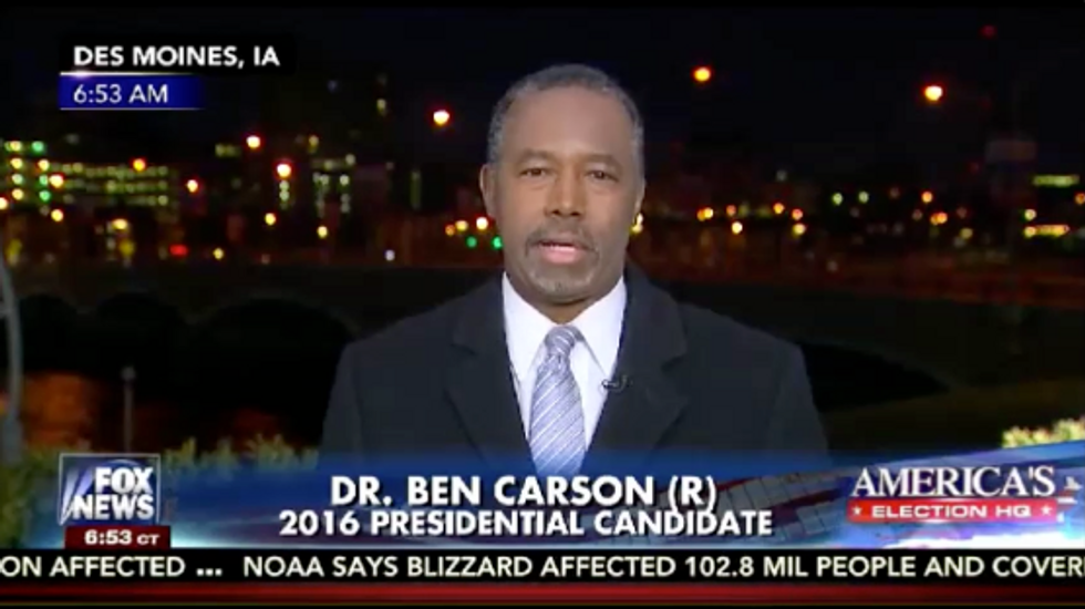 Ben Carson Calls for GOP Debate Reform After He Received the Least Amount of Speaking Time in Debate