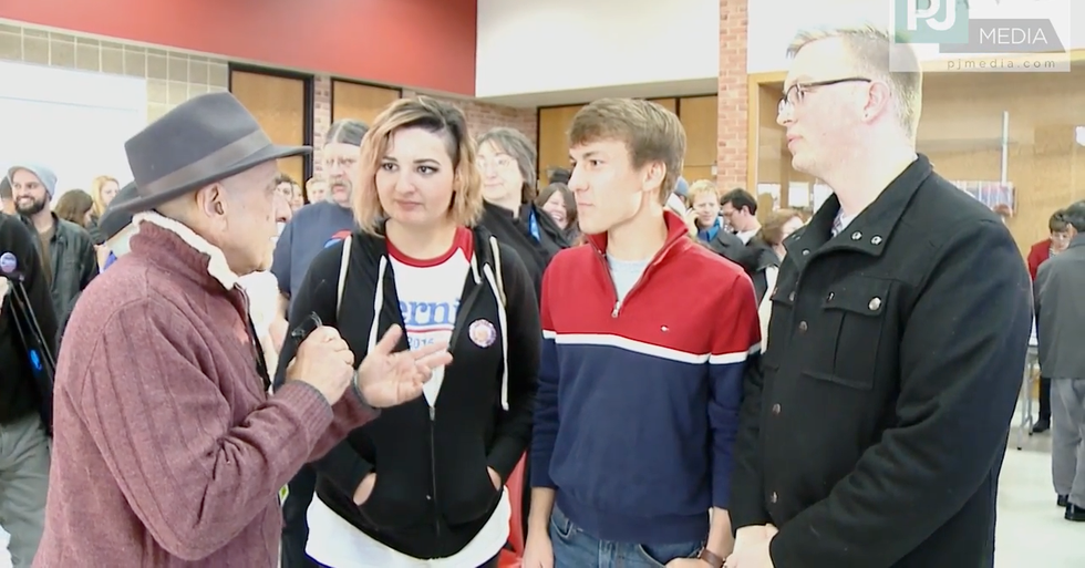 ‘You Got Egg on My Face’: After Bernie Sanders Supporters Excoriate Billionaires, They Get Hit With an Uncomfortable Truth