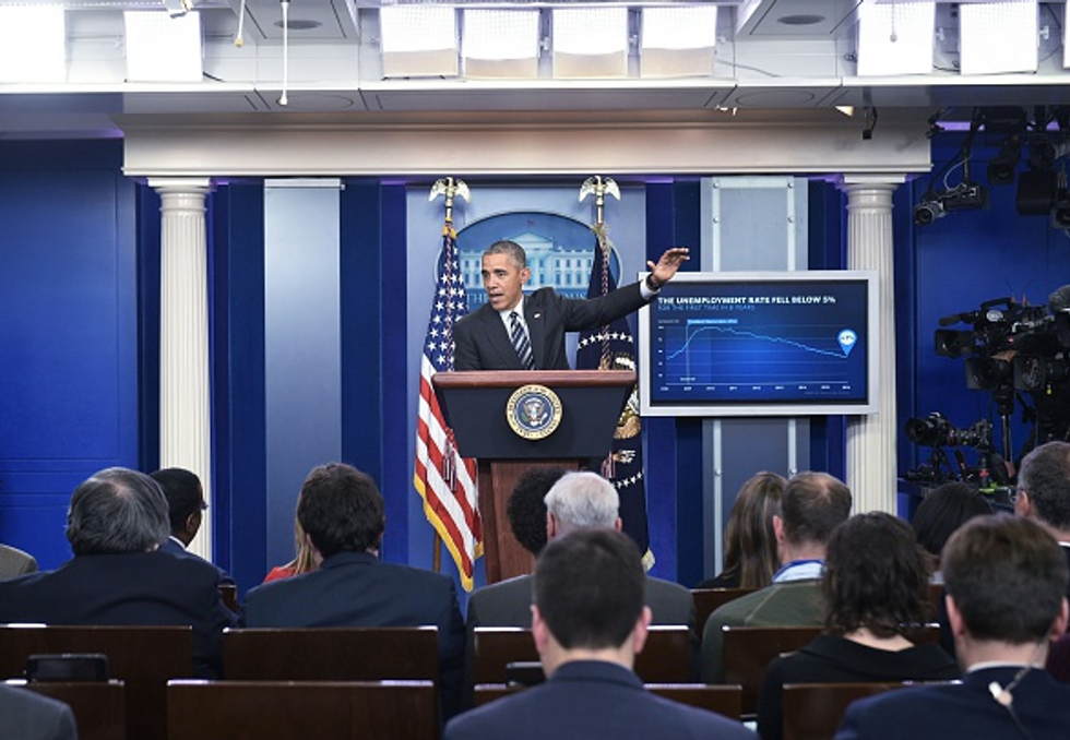 Obama: Declining Unemployment Not a Result of Low Labor Force Participation