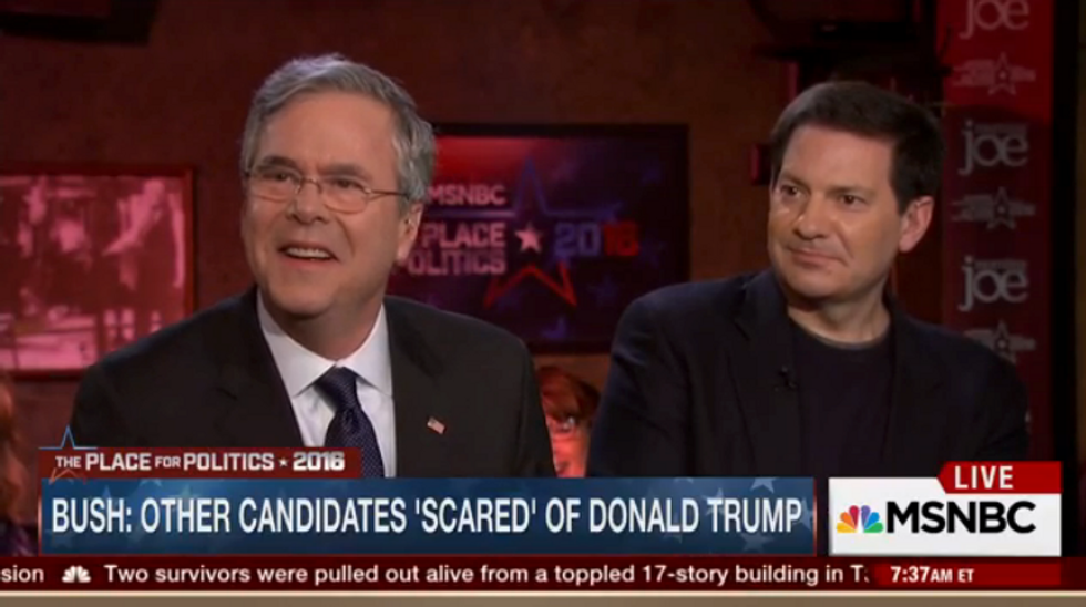 Jeb Bush Takes Part in a Live Round of ‘Word Association’ Relating to GOP Candidates — Guess Which Word He Uses for Trump