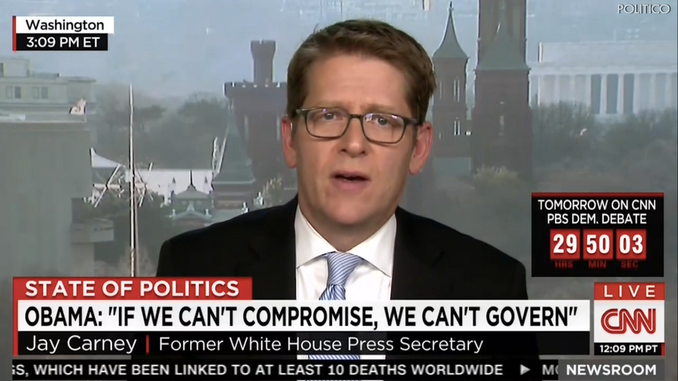 Jay Carney: Obama 'Has Signaled' His Preference for the Democratic Nominee