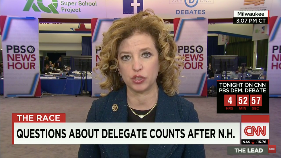 CNN Host Challenges Wasserman Schultz on ‘Rigged’ Superdelegates Process — Just Watch Her Response