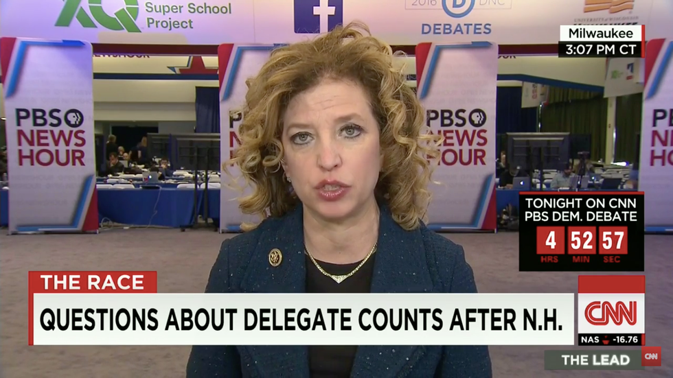 CNN Host Challenges Wasserman Schultz on ‘Rigged’ Superdelegates Process — Just Watch Her Response