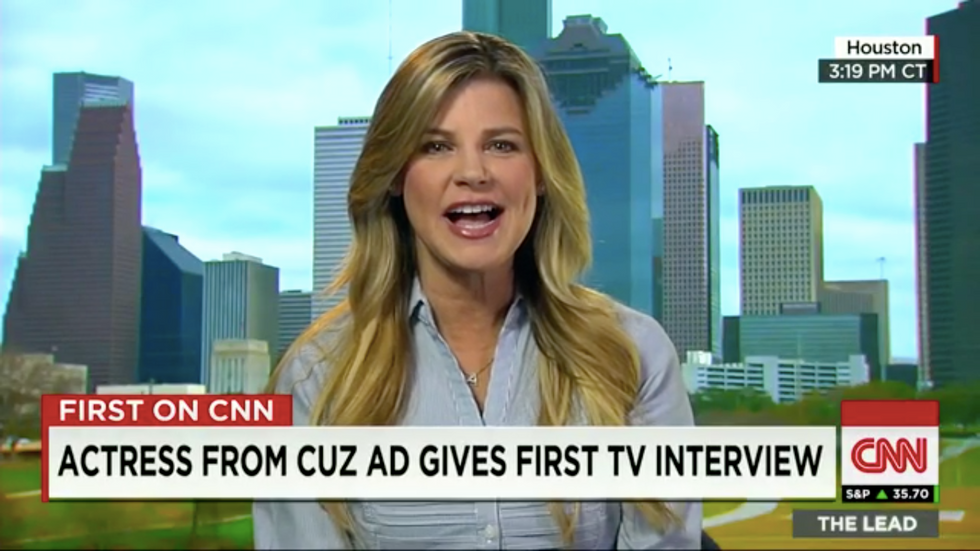 Adult Actress in Pulled Cruz Ad Responds to Criticism — See What She Has to Say