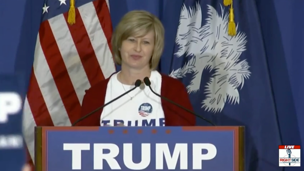 Donald Trump Unexpectedly Invites Woman on Stage to Share Story of What He Did 30 Years Ago After Her Dad Committed Suicide