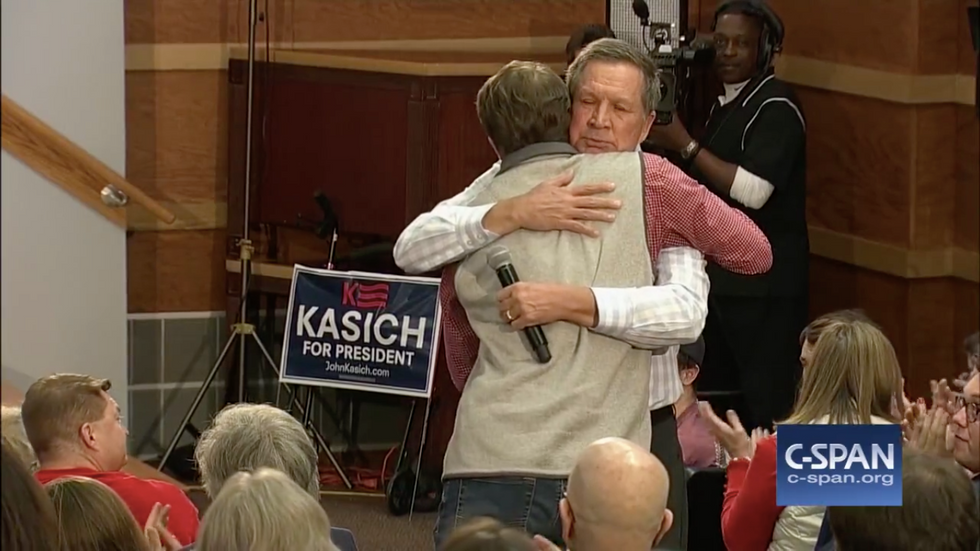 Watch This Young Supporter's Emotional Speech That Brought John Kasich to Tears