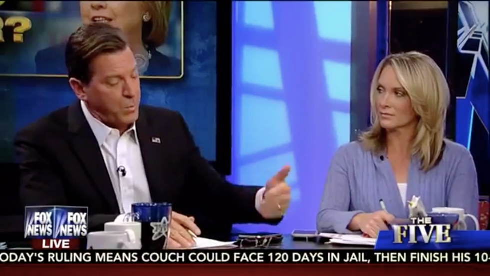 Dana Perino Confronts Eric Bolling: 'You're OK with Trump Just Lying About Bush?