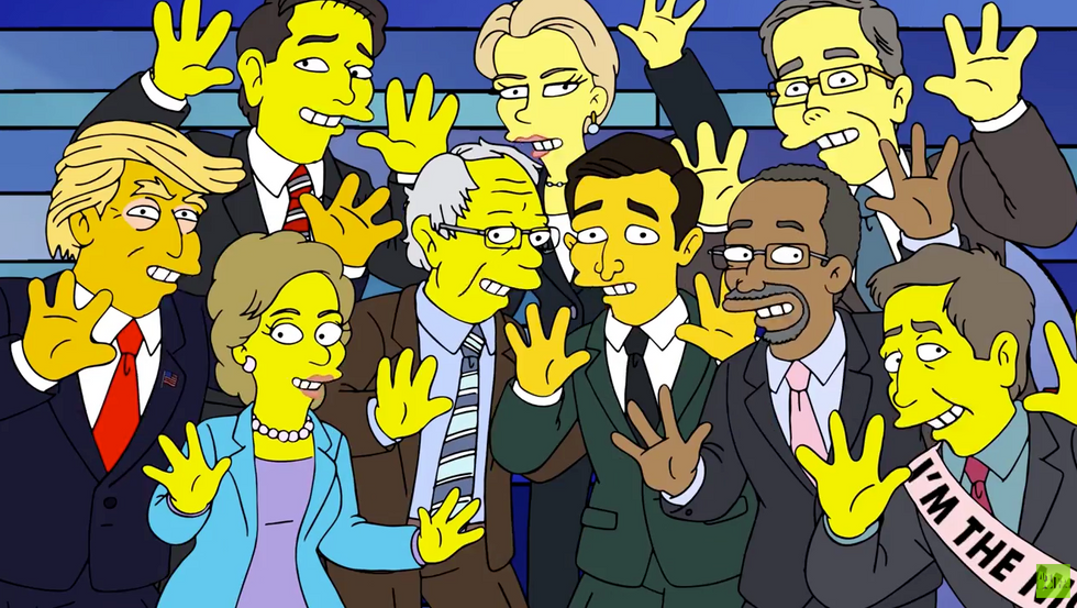 New Video of 'The Simpsons' Pokes Fun at 2016 Candidates: 'What Is It With These Ding-Dongs?