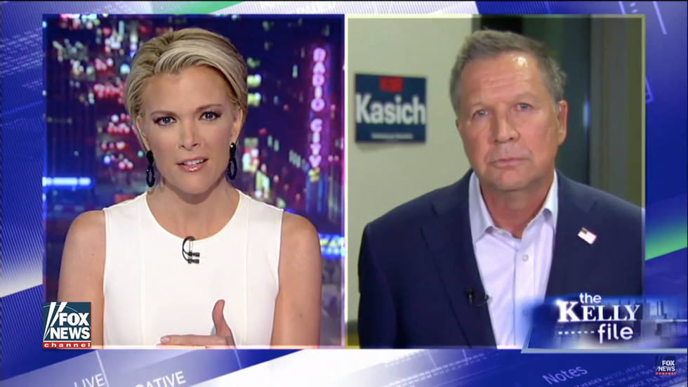 Megyn Kelly Shows John Kasich New Ad in Support of Him Narrated by Tim Allen — See His Surprising Reaction 