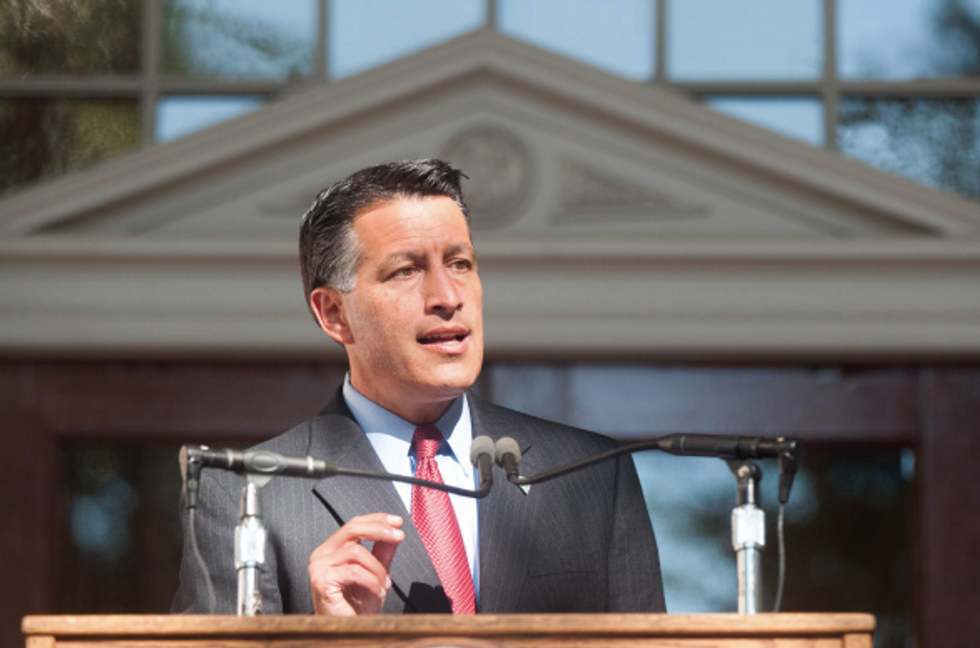 Nevada Republican Gov. Sandoval Takes Himself Out of Running for Supreme Court 