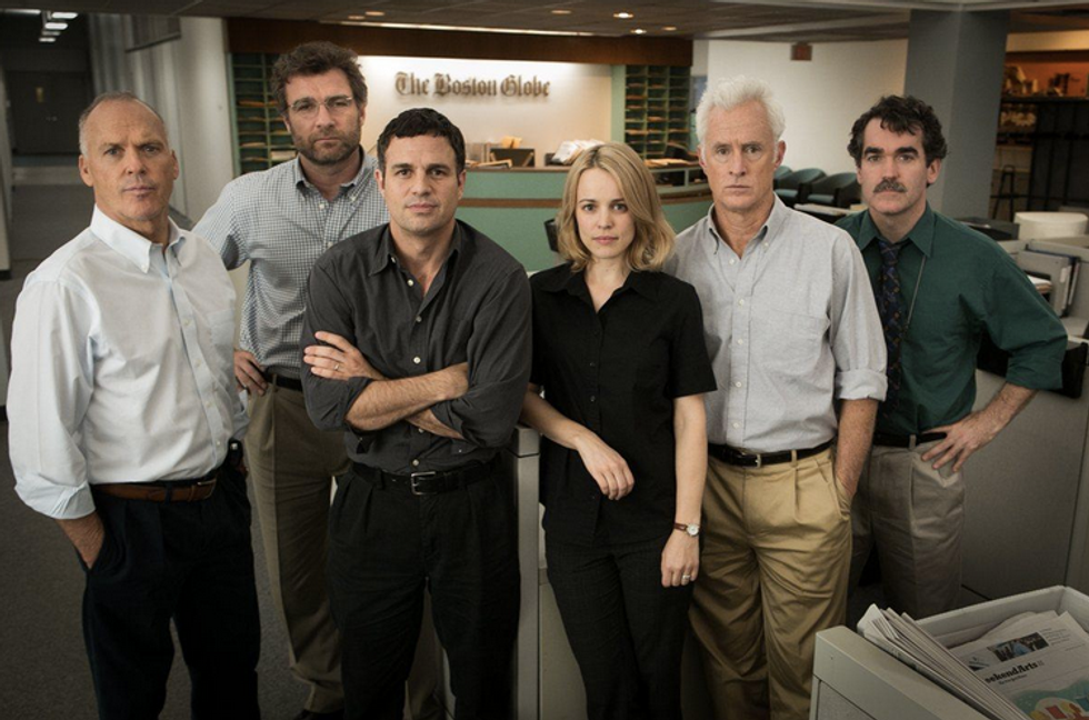 After 'Spotlight' Takes Best Picture Oscar, Producer Delivers Stern Message to Pope Francis From the Stage