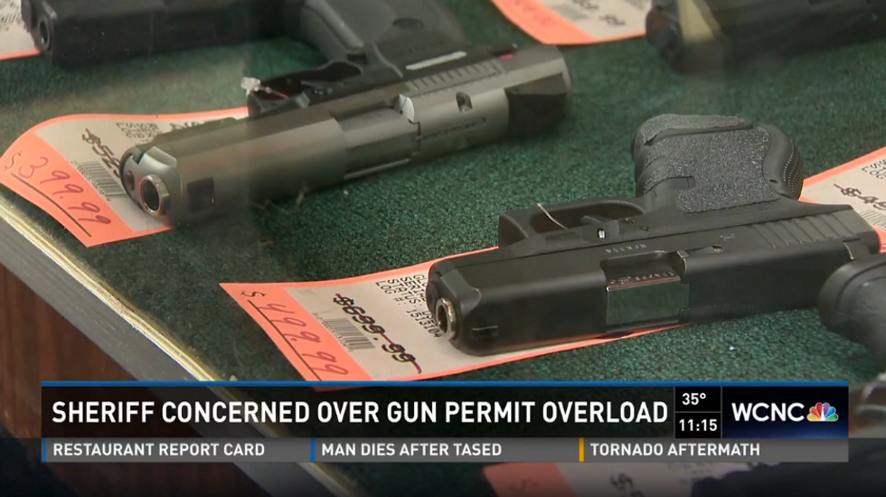 North Carolina Sheriff Admits He Is Breaking the Law on Guns in Order to 'Err on the Side of Safety