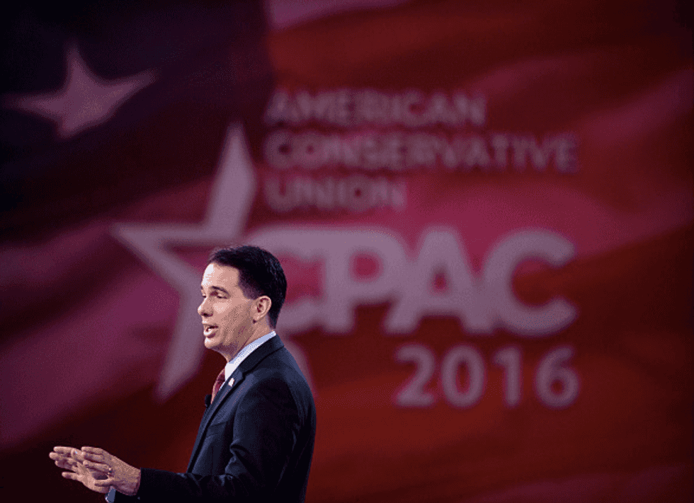 Scott Walker to Conservatives: 'Don't Give Up' on Building Conservatism at State and Local Levels