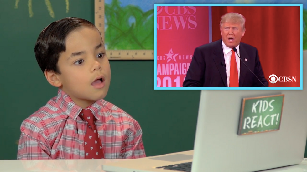 He's Like a 5 Year Old': See How Kids React to Video Clips of Donald Trump