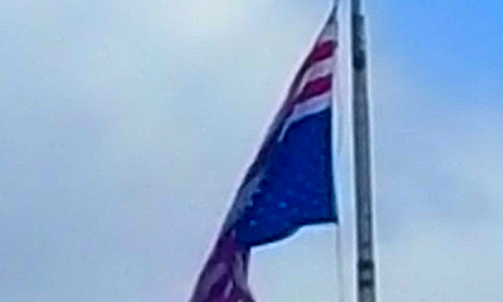 Marine Vet Notices U.S. Flag in a State of Disrepair. When He Asked Officials to Fix It, He Says Something Shameful Happened.