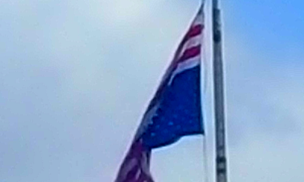 Marine Vet Notices U.S. Flag in a State of Disrepair. When He Asked Officials to Fix It, He Says Something Shameful Happened.