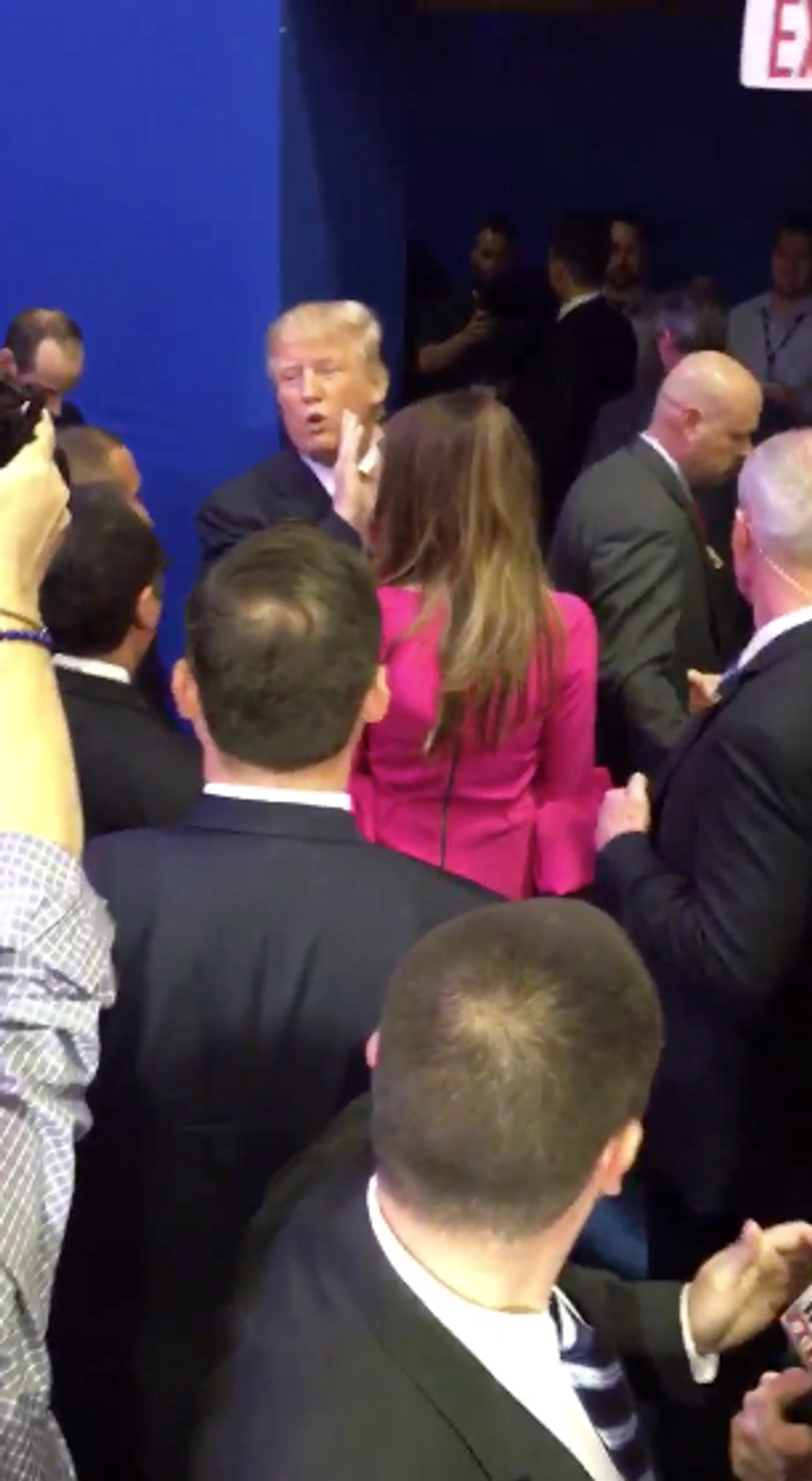 Where's the Tie Made?': Watch Jeb Bush's Former Communications Director Confront Trump