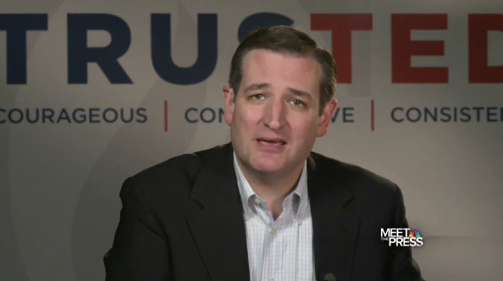 Cruz: Trump and 'Demagogue' Obama Are 'Very Much the Same