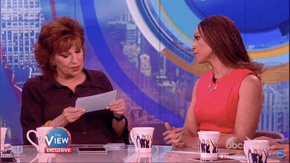Check Out Melissa Harris-Perry’s Answer When ‘The View’ Co-Host Asks if There’s Some ‘Racism’ in Her MSNBC Departure