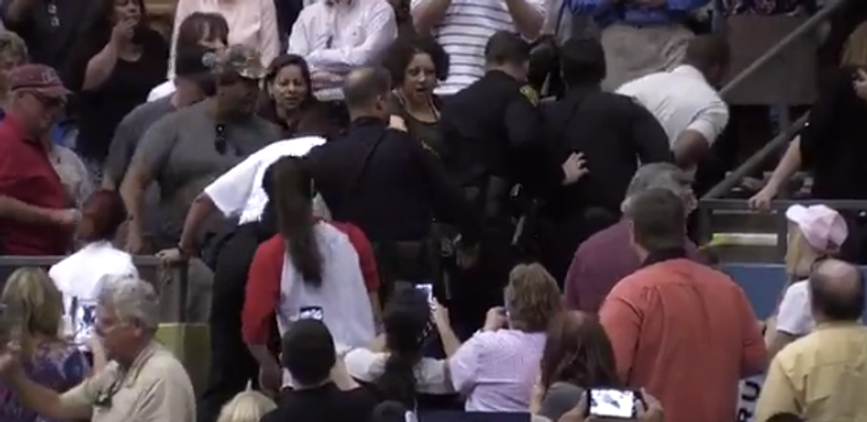 Violence Erupts at Trump's Arizona Rally