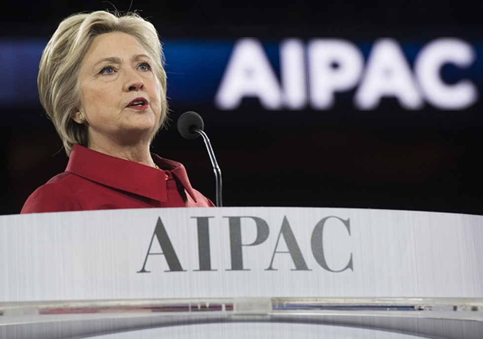 Clinton on Trump's Israel Policy: 'No Business Being President