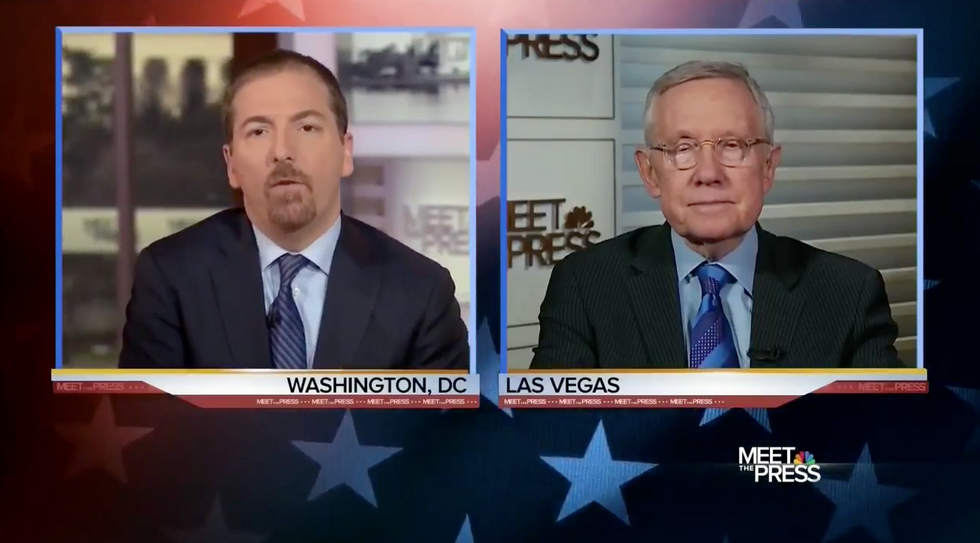 NBC Host Presses Harry Reid Over Seeming SCOTUS Hypocrisy: 'What Has Changed Other Than the Political Party Affiliation of the White House?