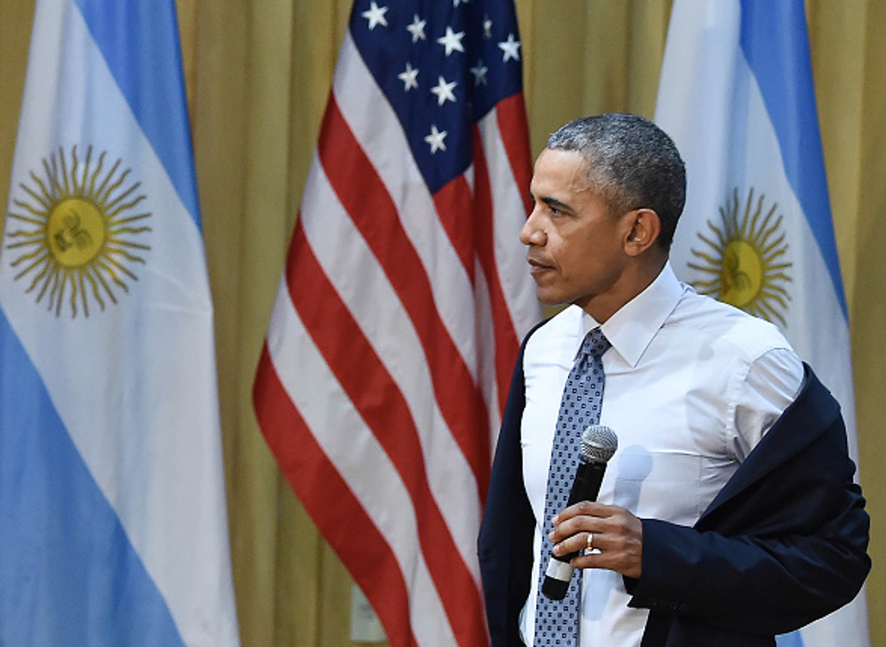 Obama: Separation of Powers 'Makes It Hard Sometimes for America to Change as Rapidly as We Need