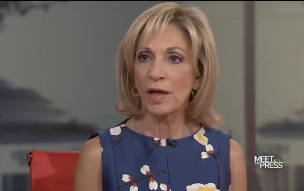 Trump Is 'Completely Uneducated About Any Part of the World': Andrea Mitchell Blasts Trump During Segment on 'Meet the Press