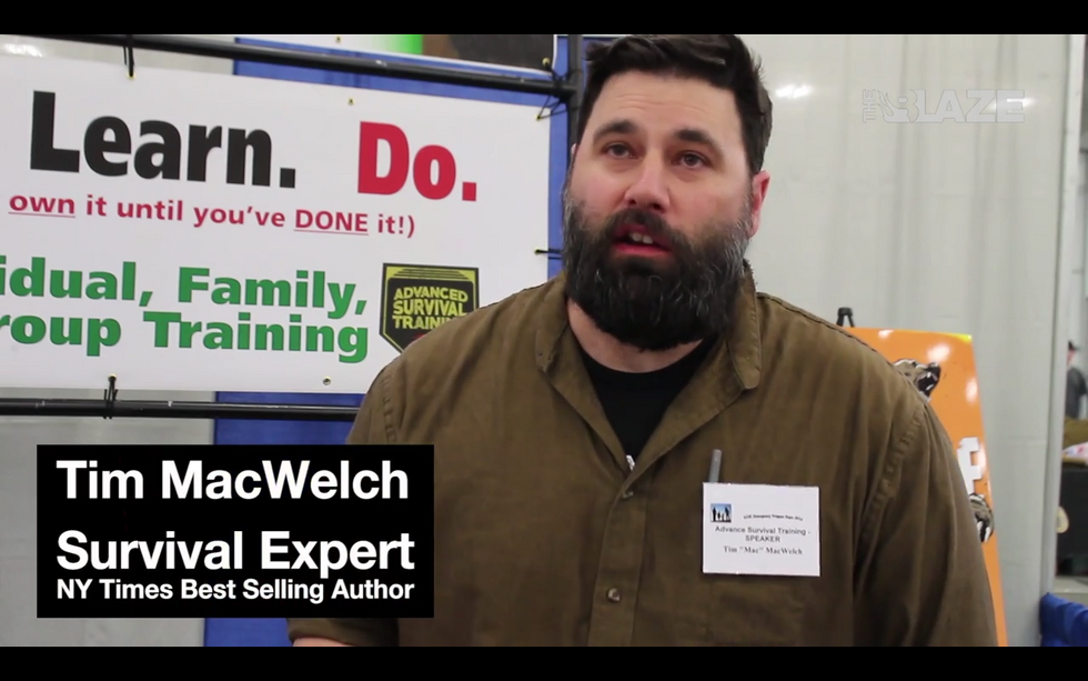 Survival expert Tim MacWelch tells us how he prepares his family for a food shortage