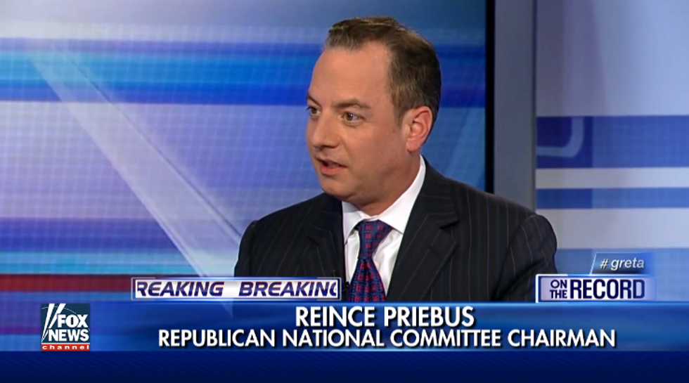 RNC Chair Reince Priebus on Candidates Backing Away from GOP Pledge: 'It Doesn't Work That Way
