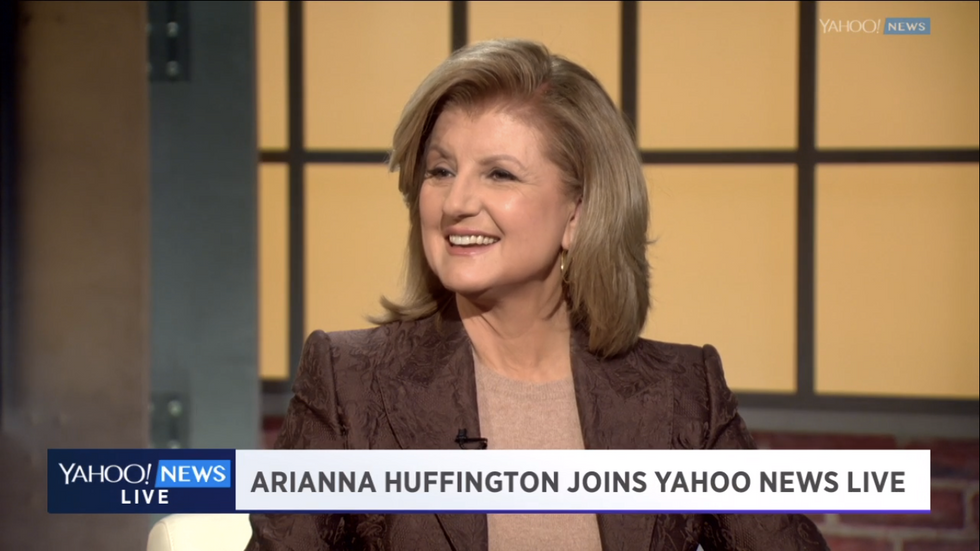 Here's Why Arianna Huffington Thinks Trump Is Campaigning Like a 'Drunk